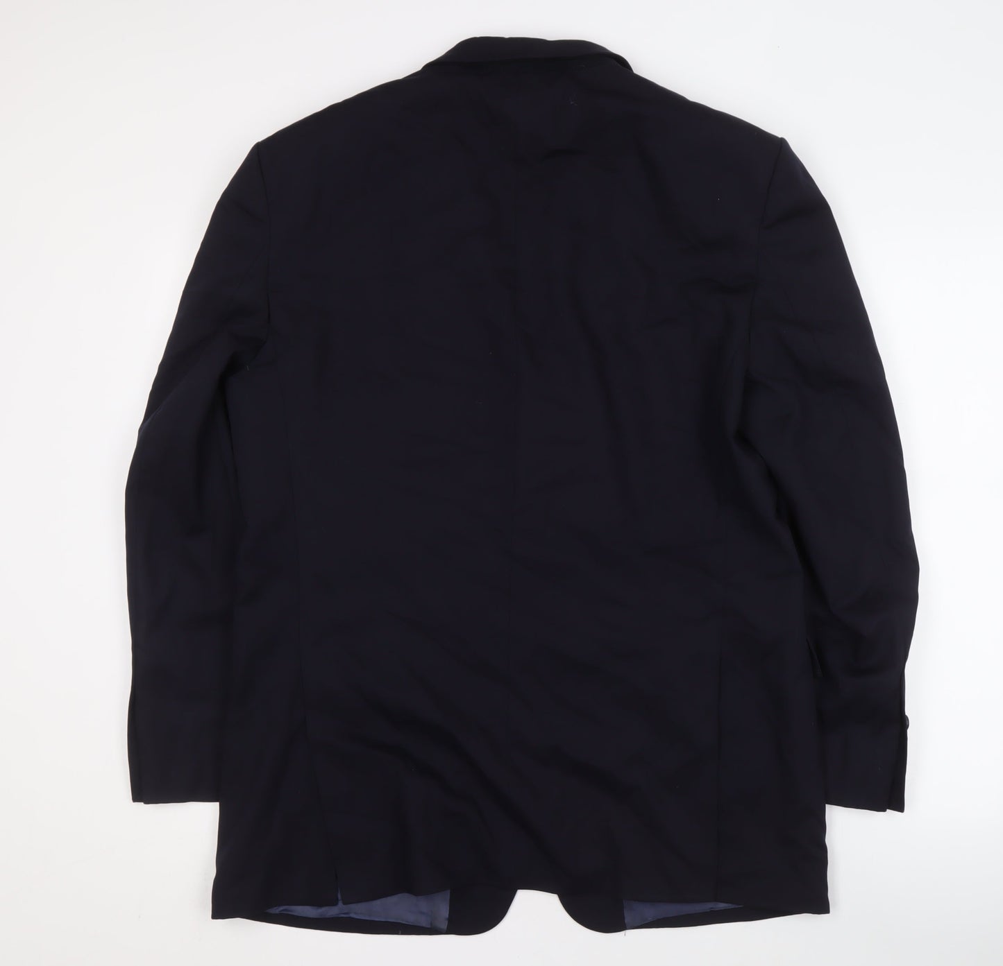 Mens UK Size 42 Marks and Spencer Regular Blue Suit Jacket