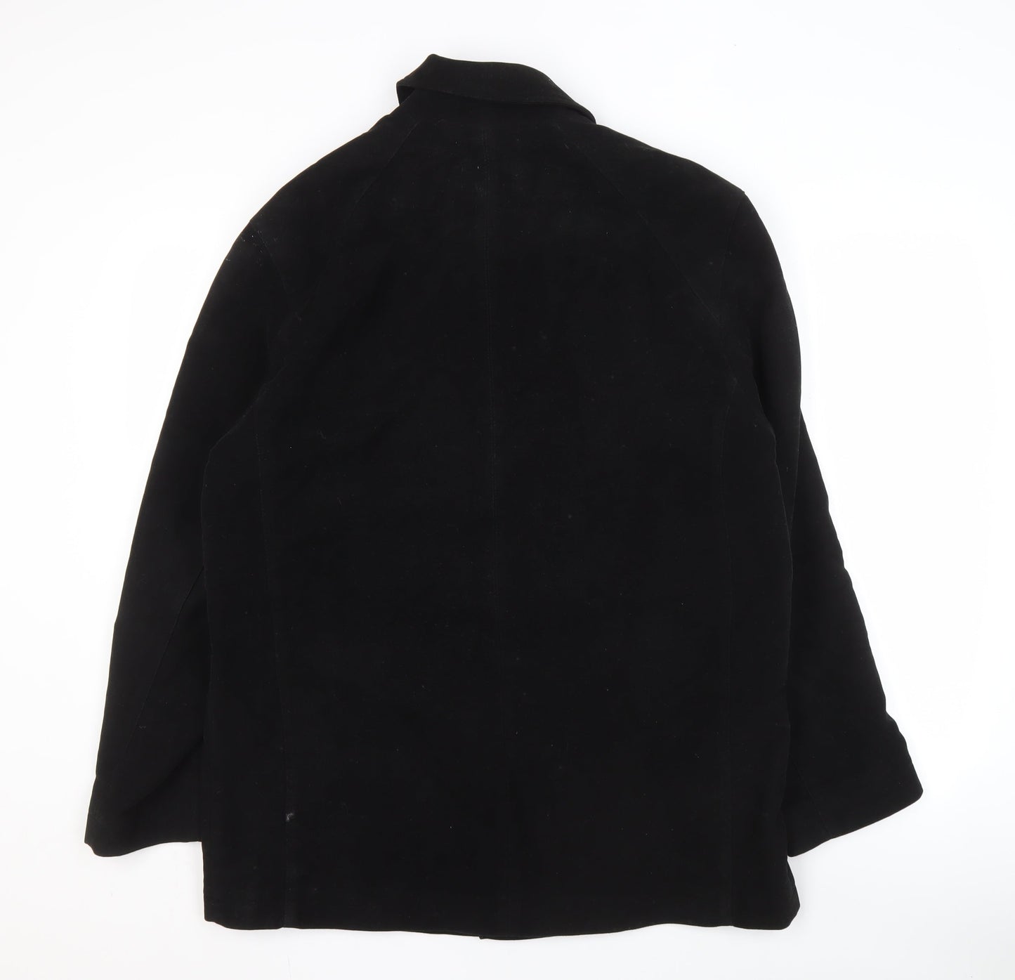 Mens UK Size M NEXT Black Overcoat