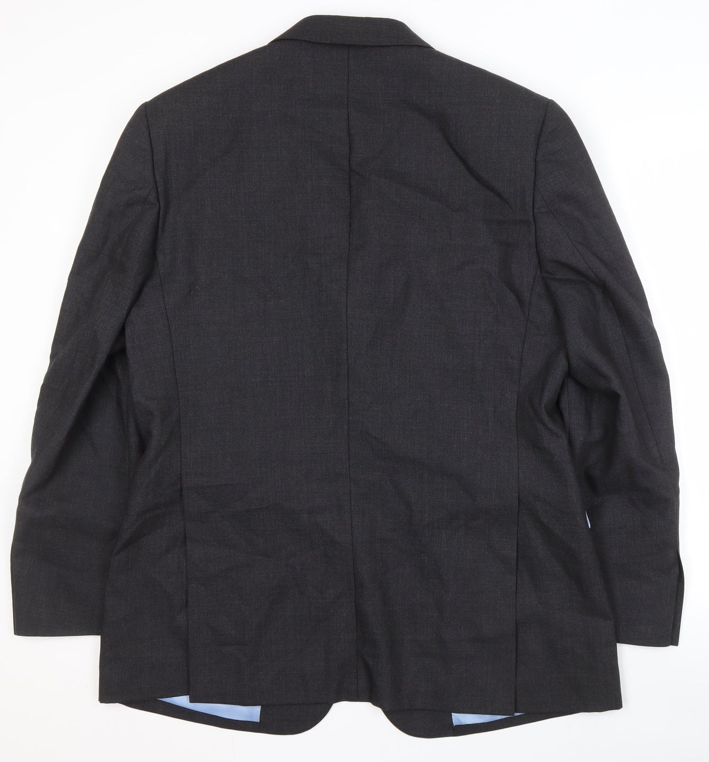 Mens UK Size 42 Charles Tyrwhitt Regular Black Suit Jacket