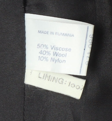 Littlewoods Grey Men's Blazer 40R Herringbone Jacket