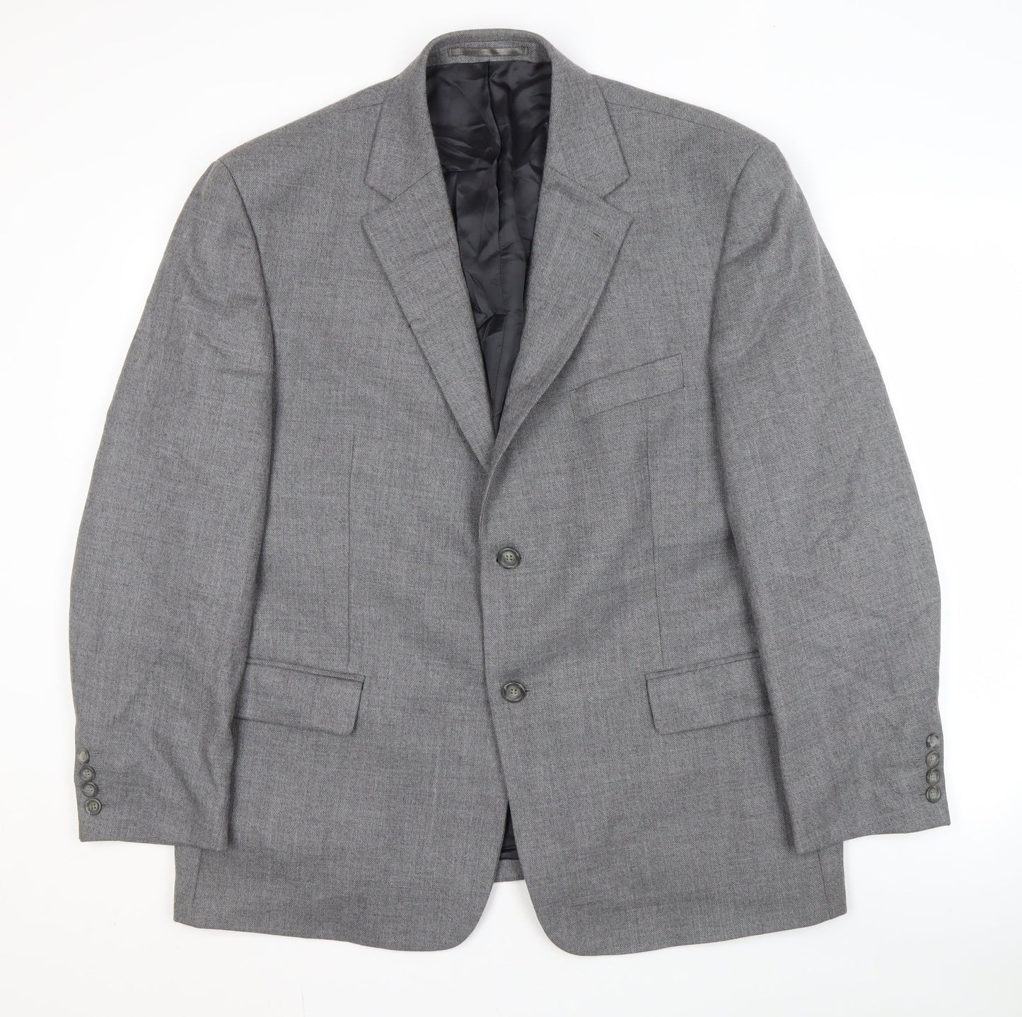Mens UK Size 44 Debenhams Regular Grey Suit Jacket