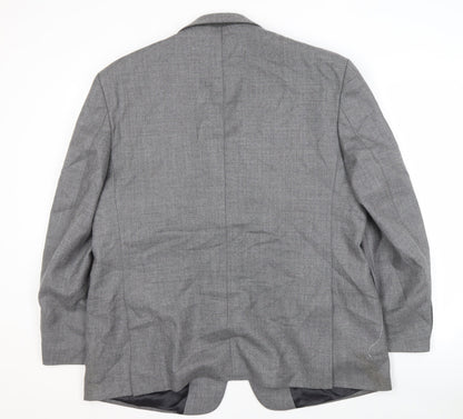 Mens UK Size 44 Debenhams Regular Grey Suit Jacket