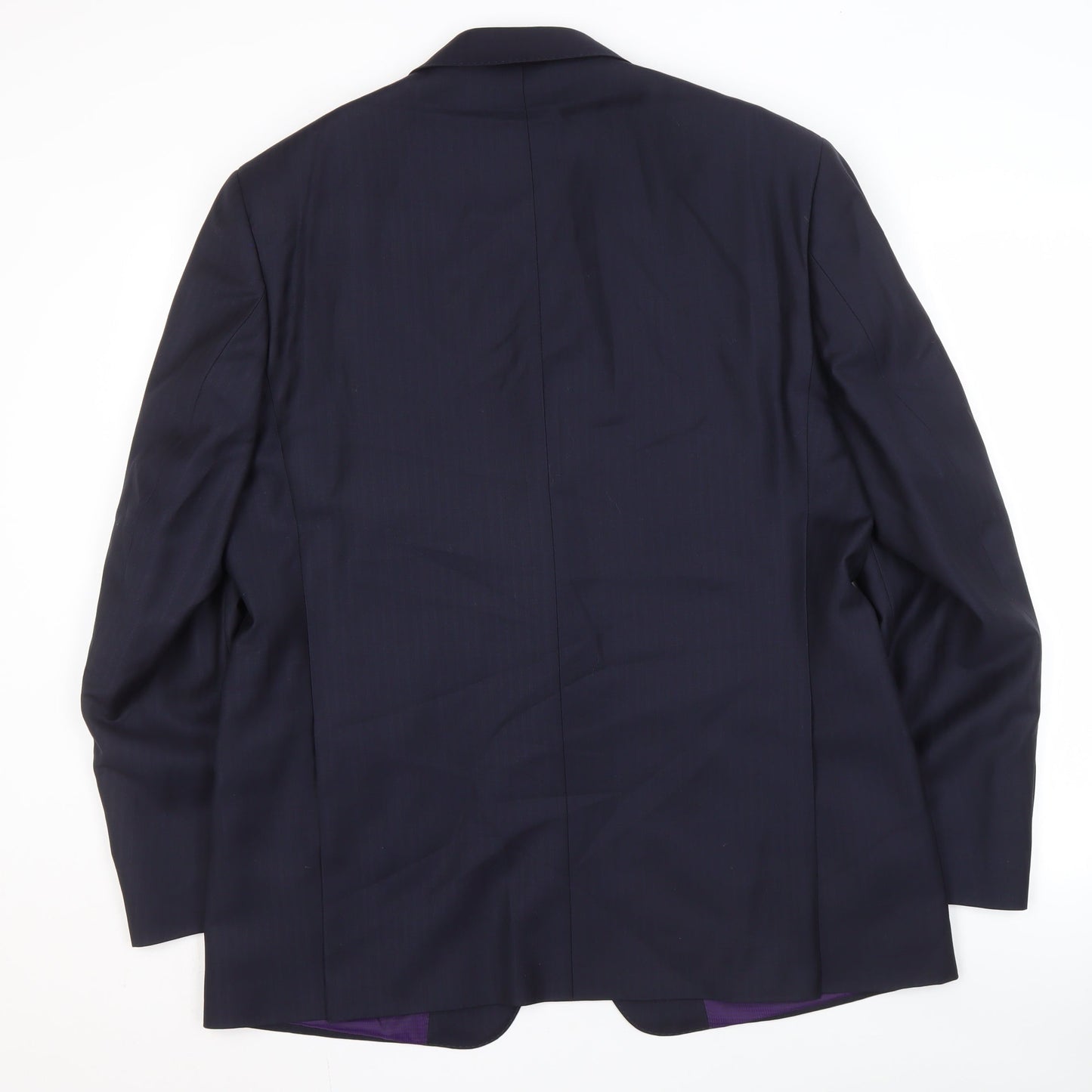 Mens UK Size 44 Marks and Spencer Regular Blue Suit Jacket