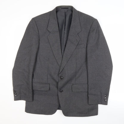 Mens UK Size 38 C&A Regular Grey Suit Jacket