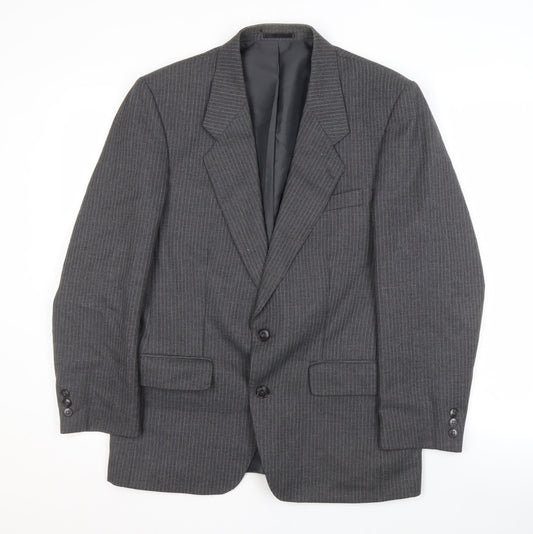 Mens UK Size 38 C&A Regular Grey Suit Jacket