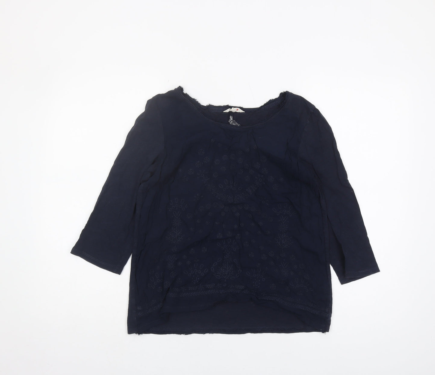 Womens UK Size 12 White Stuff Navy Basic Blouse