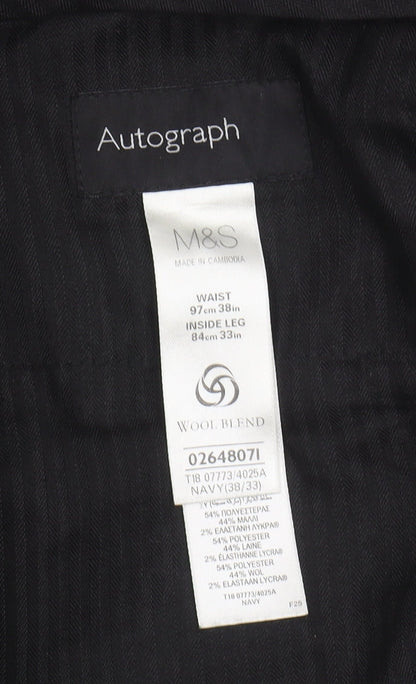 Marks and Spencer Men's Navy Dress Pants Size 38