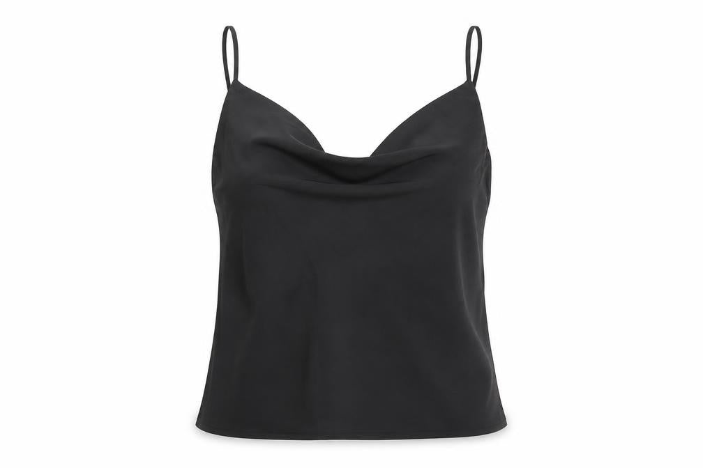 Womens UK Size M Urban Outfitters Black Camisole Tank