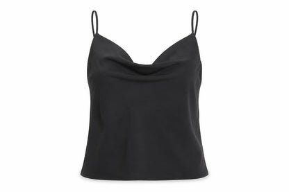 Womens UK Size M Urban Outfitters Black Camisole Tank