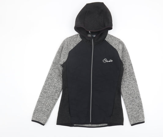 Dare2b Women’s Black Grey Hooded Jacket Size 8
