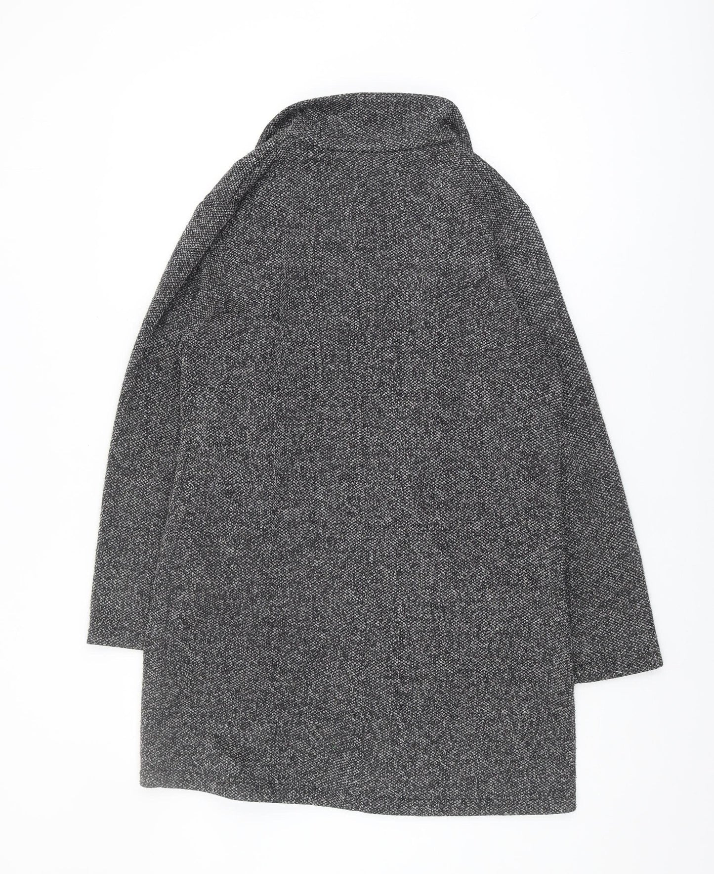 Womens UK Size 8 H&M Black Cardigan Jumper