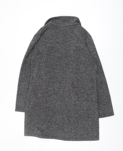 Womens UK Size 8 H&M Black Cardigan Jumper