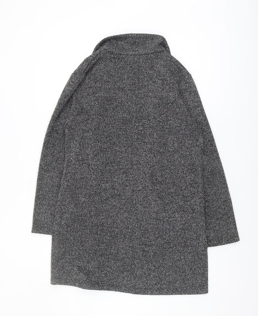 Womens UK Size 8 H&M Black Cardigan Jumper