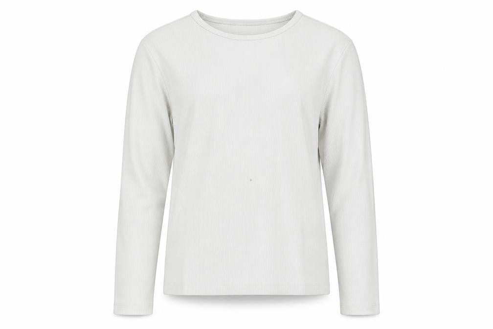 Womens UK Size 12 The White Company White Basic T-Shirt