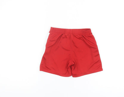 Nike Boys Red L.F.C. Athletic Football Shorts 5-6 Years