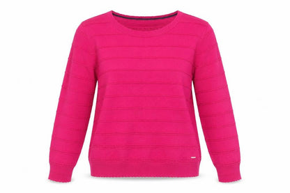 Womens UK Size S Country Casuals Pink Pullover Jumper