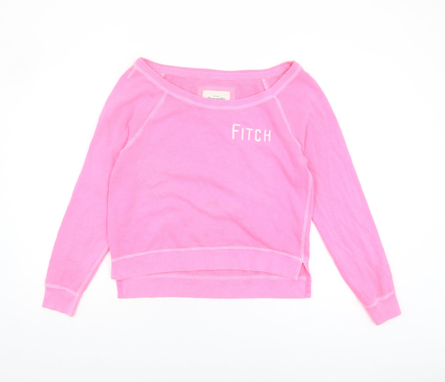 Abercrombie & Fitch Women's Pink S Pullover Sweatshirt