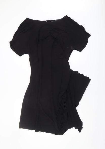 Wallis Black Dress, Women's Size 16, Short Sleeve, Elegant