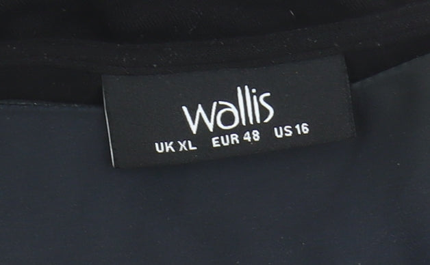 Womens UK Size XL Wallis Multicoloured Basic Blouse