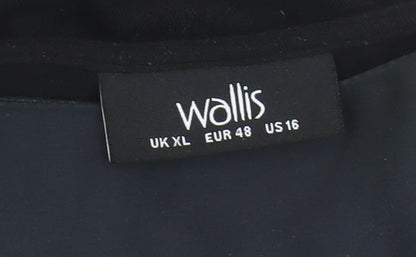 Womens UK Size XL Wallis Multicoloured Basic Blouse