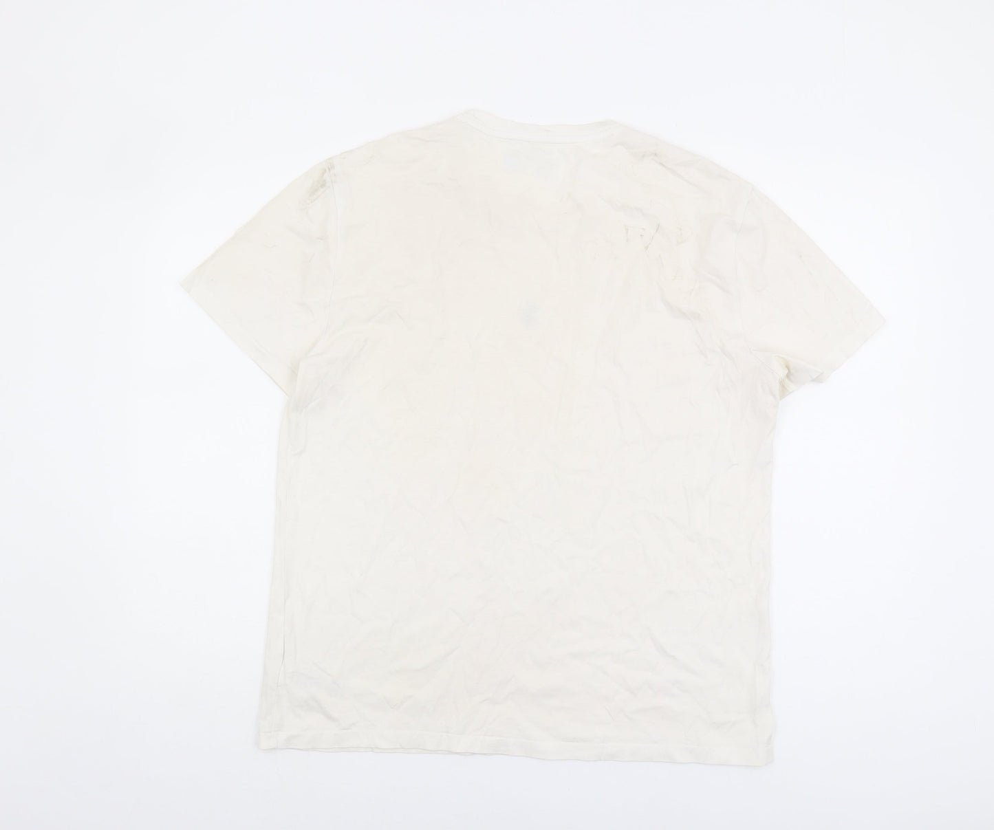 Polo Ralph Lauren Men's L White Slim Fit T-Shirt