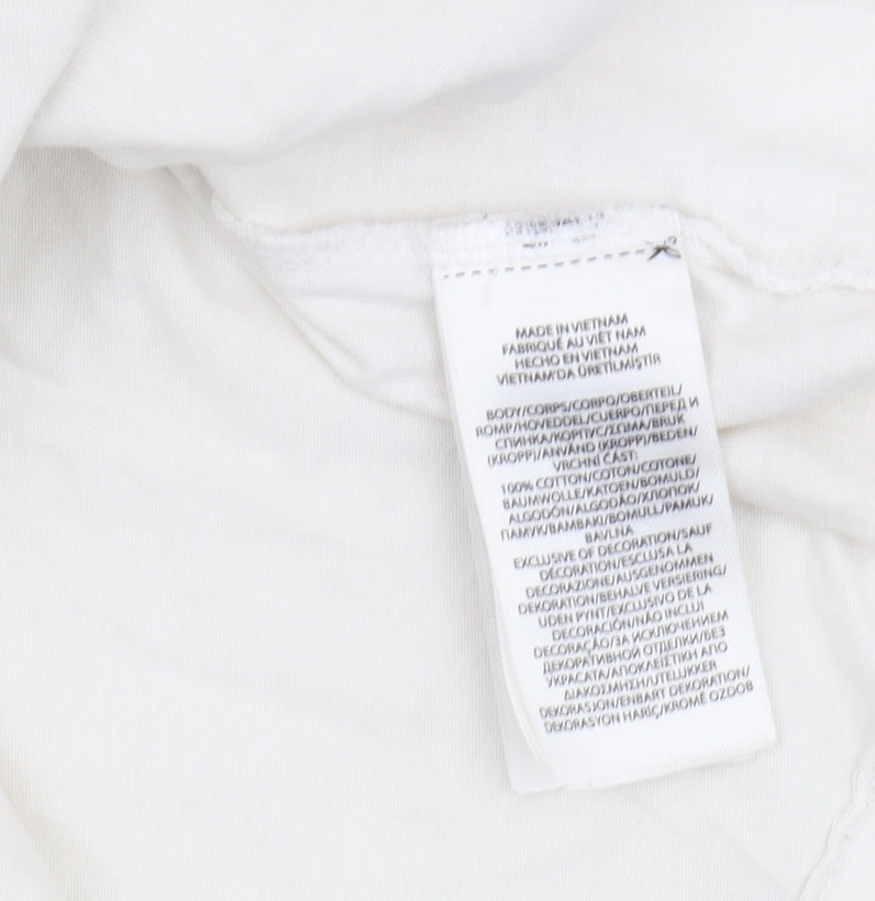 Polo Ralph Lauren Men's L White Slim Fit T-Shirt