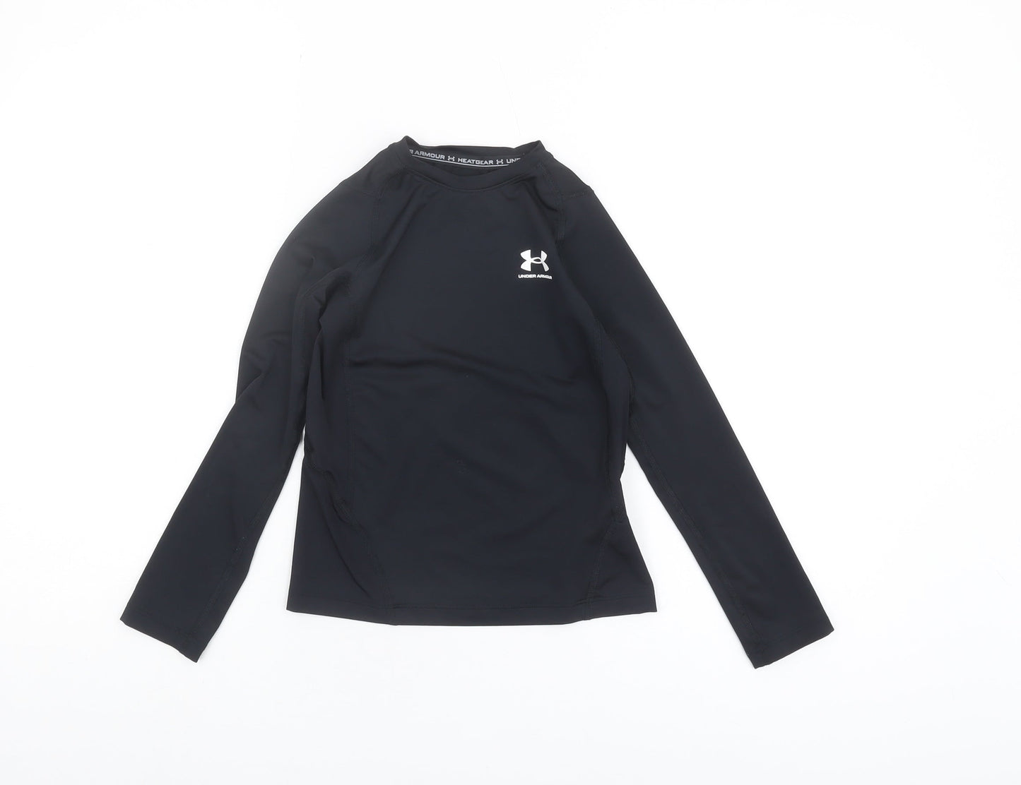 Under Armour Boys Black Athletic Long Sleeve Top