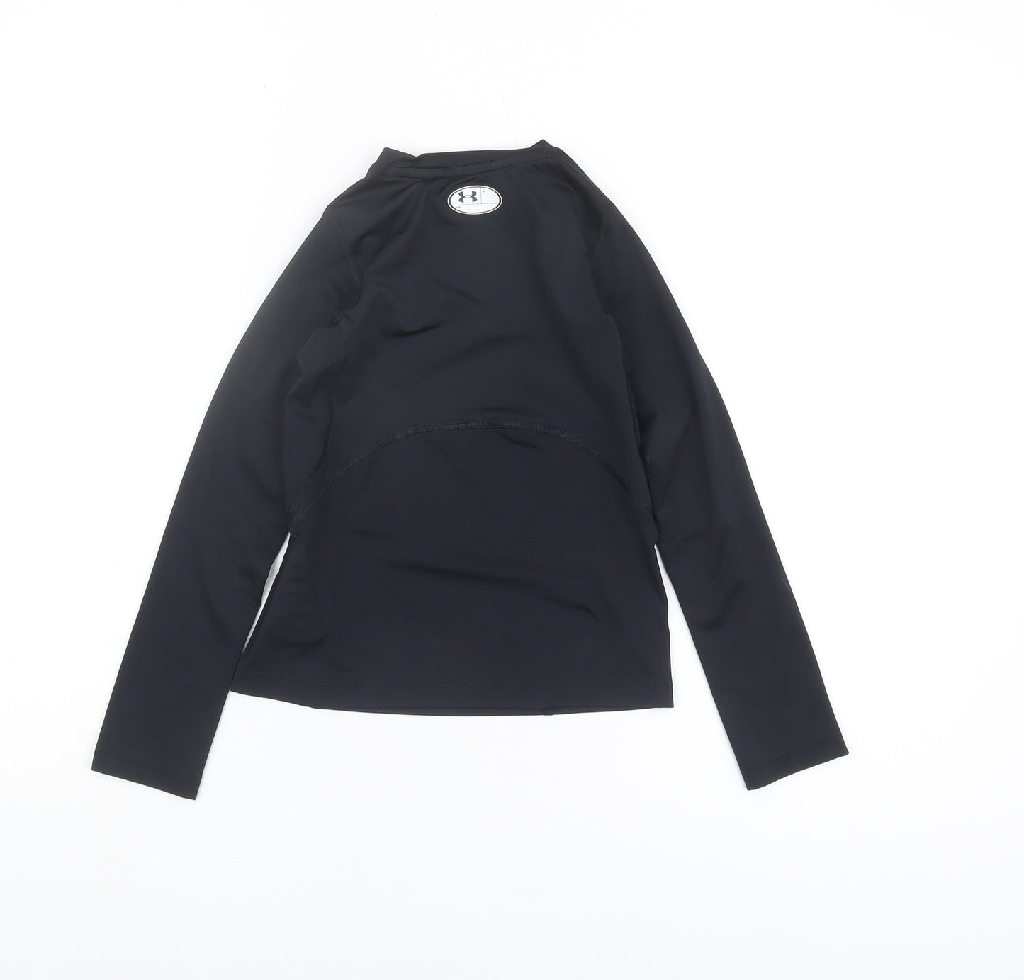 Under Armour Boys Black Athletic Long Sleeve Top