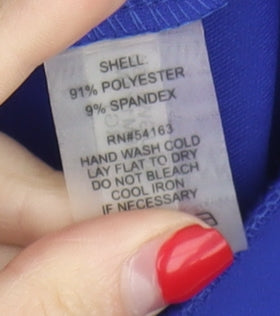 Calvin Klein Women's Blue Sheath Dress Size 14