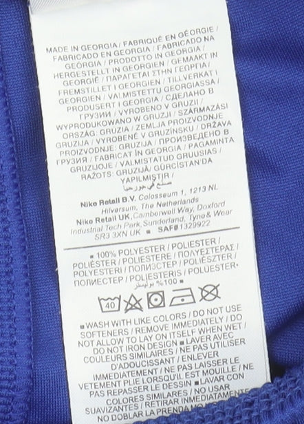 Nike Boys Blue Football Shorts XL Athletic Activewear