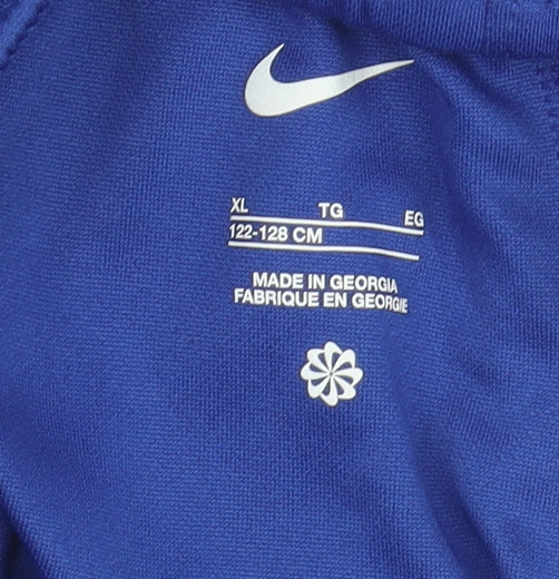 Nike Boys Blue Football Shorts XL Athletic Activewear