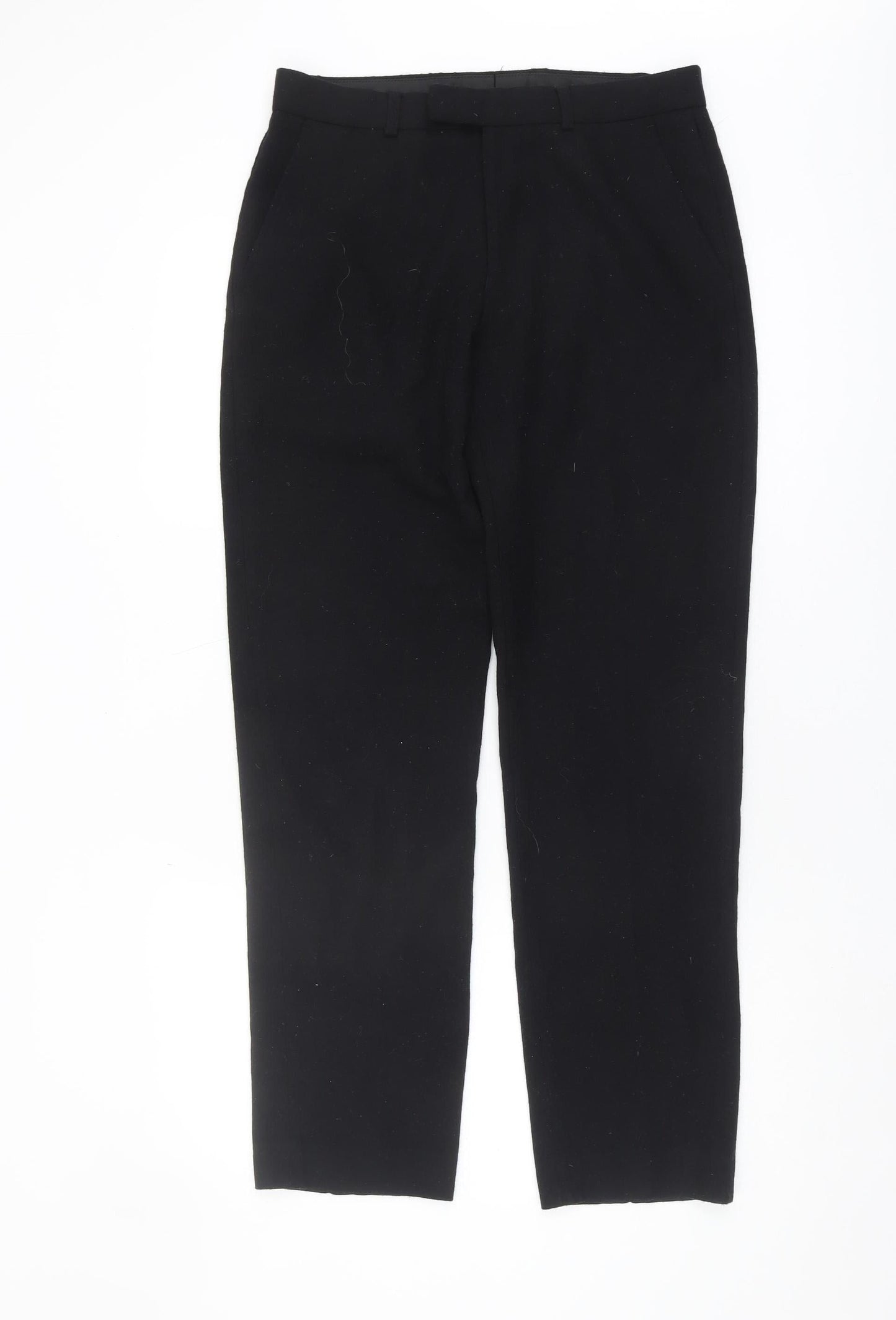 M&S Men's Black Slim Trousers Size M 30/31