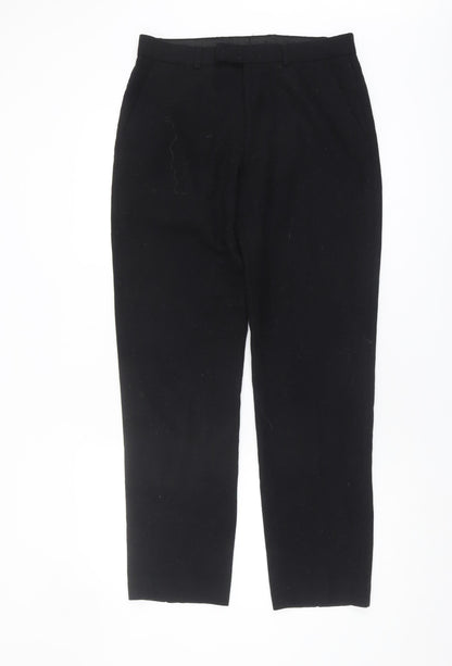 M&S Men's Black Slim Trousers Size M 30/31
