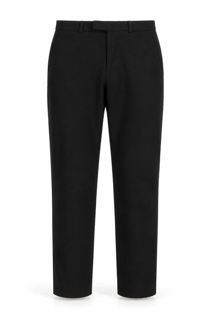 Mens UK Size M Marks and Spencer Slim Fit Business Formal Black Trousers