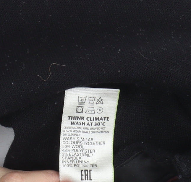 M&S Men's Black Slim Trousers Size M 30/31