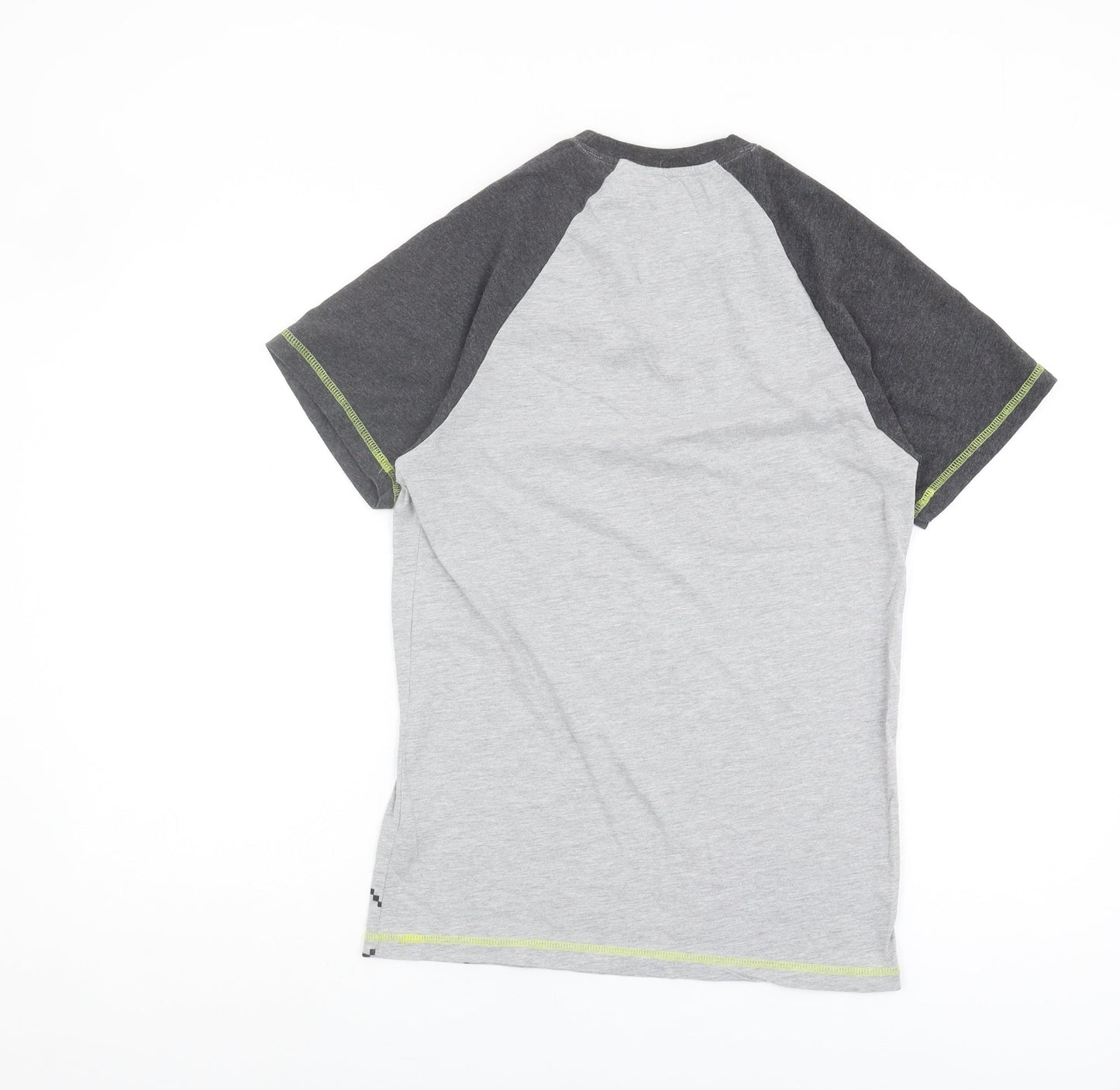 Character.com Simpsons Men Grey Graphic T-Shirt - Size S