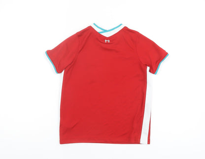 Nike Boys Red Football Jersey T-Shirt, 6-7 Years, Sports Style
