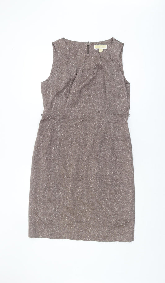 Michael Kors Women's Brown Sheath Dress Size 10