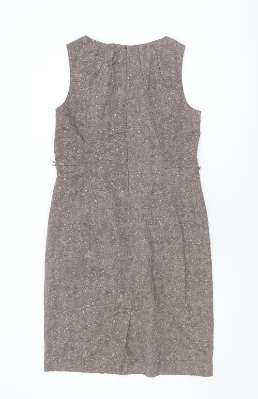 Michael Kors Women's Brown Sheath Dress Size 10