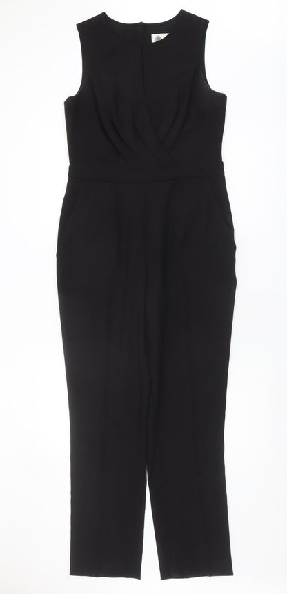 Austin Reed Women's Black Sleeveless Jumpsuit Size 12
