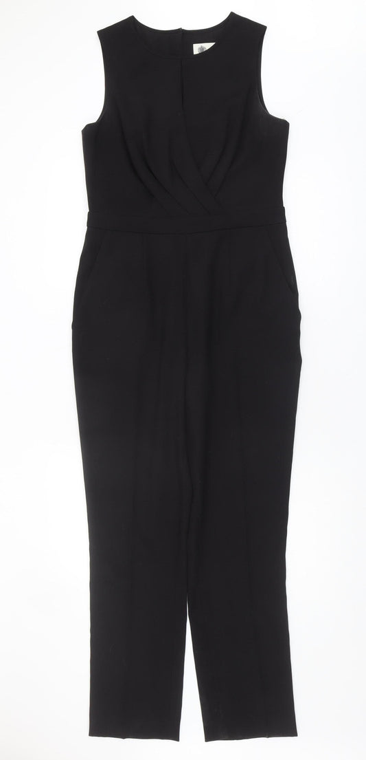 Austin Reed Women's Black Sleeveless Jumpsuit Size 12