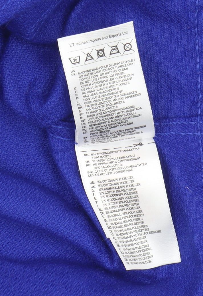 Adidas Boys Blue Jacket 9-10 Years Activewear