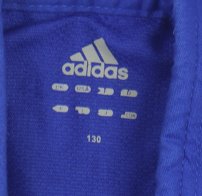 Adidas Boys Blue Jacket 9-10 Years Activewear