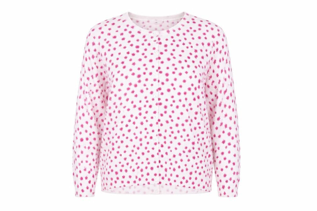 M&Co Women’s Pink Cardigan - Size 14