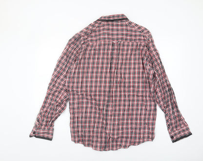 River Island Men's XL Multicoloured Plaid Shirt