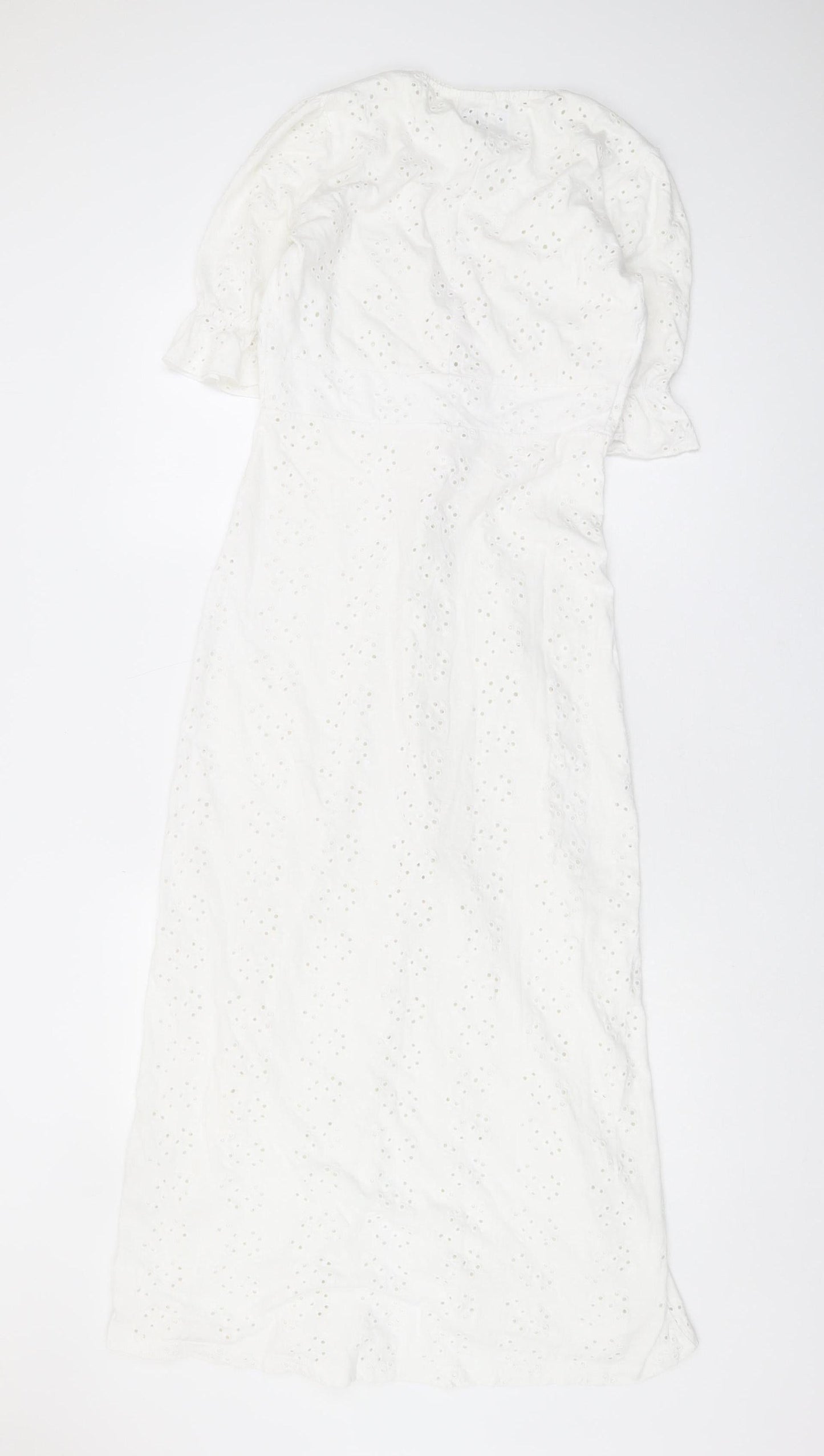 ASOS Women's White Maxi Dress Size 6