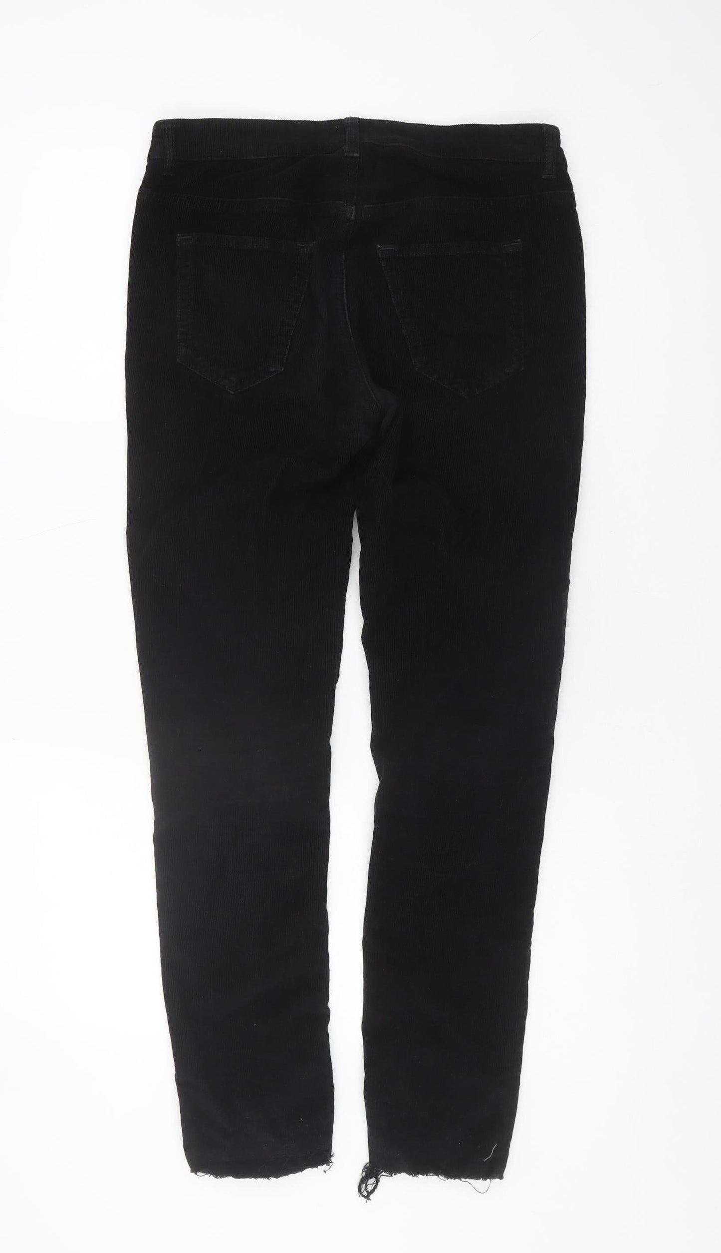 River Island Men's Black Skinny Corduroy Trousers