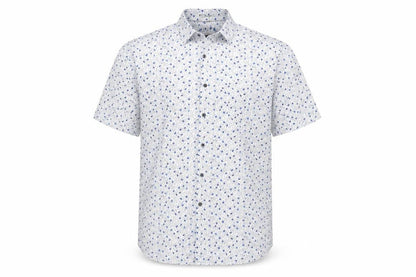 Jeff Banks Men's Multicoloured Floral Button-Up Shirt XL