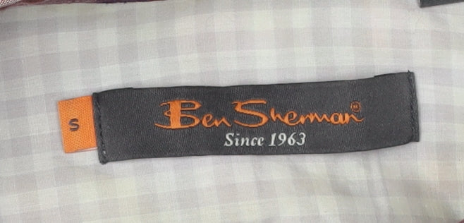Ben Sherman Men's Multicoloured Check Shirt Size S