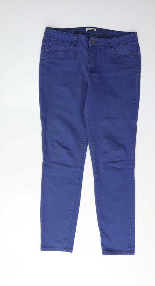 Reiss Women's Blue Skinny Jeans Size 12